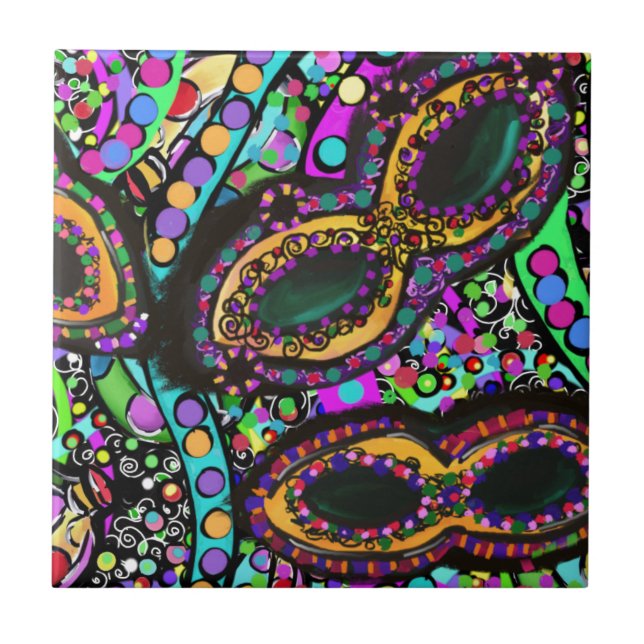 Azulejo De Cerâmica Circo do Art (Frente)