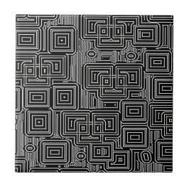 Azulejo De Cerâmica Circuit Maze