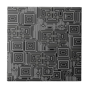 Azulejo De Cerâmica Circuit Maze