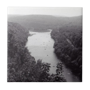 Azulejo De Cerâmica Círculo do rio