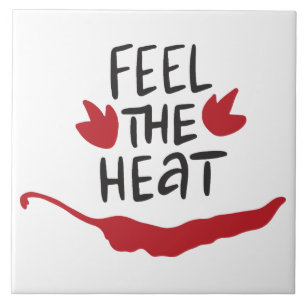 Azulejo De Cerâmica Citação de Peppers Red Chili