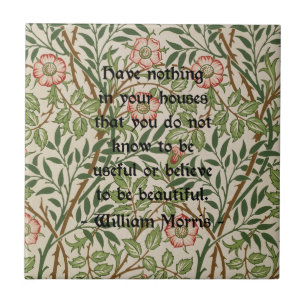 Azulejo De Cerâmica Citações de William Morris