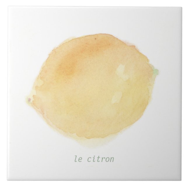 Azulejo De Cerâmica citron (Frente)