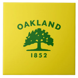 Azulejo De Cerâmica City Flag of Oakland (Califórnia)