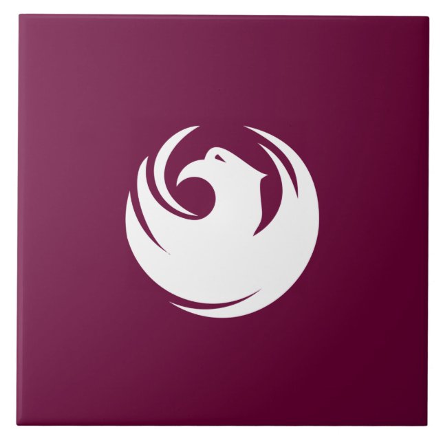 Azulejo De Cerâmica City Flag of Phoenix (Arizona) (Frente)