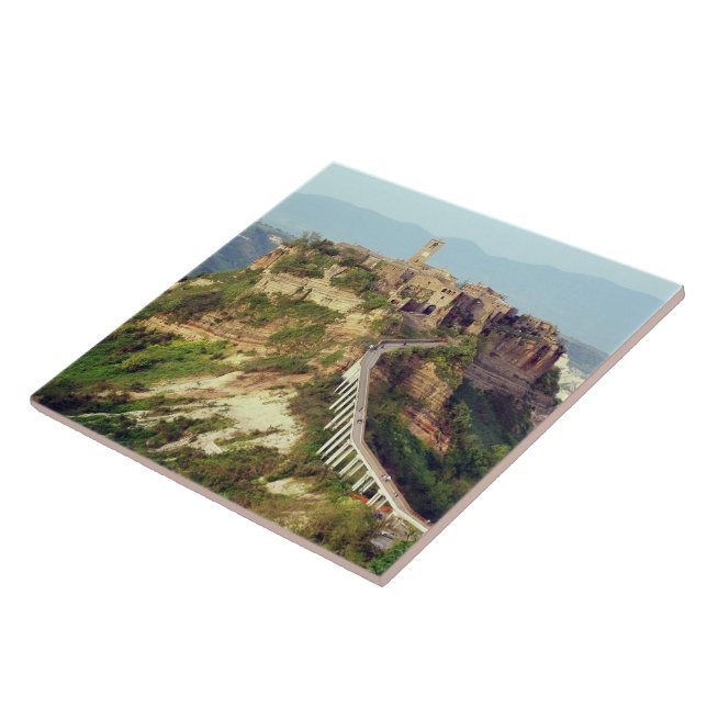 Azulejo De Cerâmica Civita de Bagnoregio (Lateral)