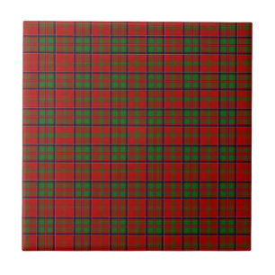 Azulejo De Cerâmica Clã MacDonald do Tartan de Glencoe