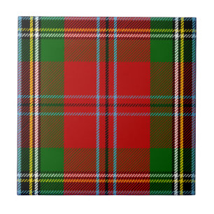 Azulejo De Cerâmica Clã MacLean do Tartan de Duart