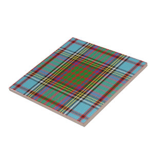 Azulejo De Cerâmica Clan Anderson Tartan