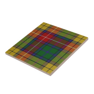 Azulejo De Cerâmica Clan Buchanan Scottish Expressions Tartan