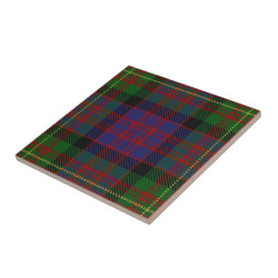 Azulejo De Cerâmica Clan Carnegie Scottish Expressions Tartan