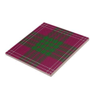 Azulejo De Cerâmica Clan Crawford Scottish Expressions Tartan