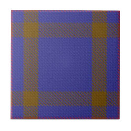 Azulejo De Cerâmica Clan Eliott Tartan