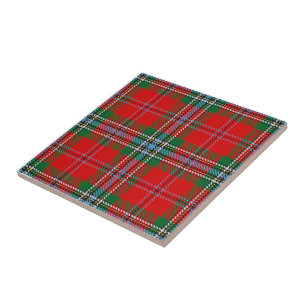 Azulejo De Cerâmica Clan Gunn Tartan
