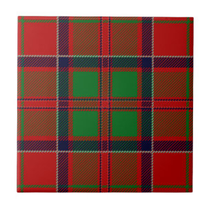 Azulejo De Cerâmica Clan MacDonald De Glencoe Tartan