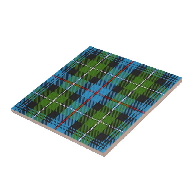 Azulejo De Cerâmica Clan MacKenzie Tartan (Lateral)