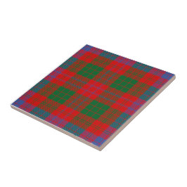 Azulejo De Cerâmica Clan Ross Tartan