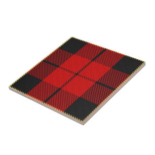 Azulejo De Cerâmica Clan Wallace Tartan
