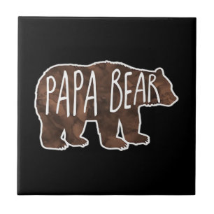 Azulejo De Cerâmica Clássico do Papai Urso