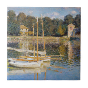Azulejo De Cerâmica Claude Monet - A Ponte de Argenteuil