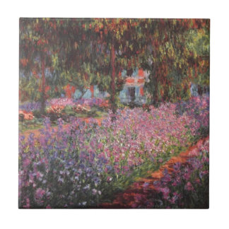 Azulejo De Cerâmica Claude Monet // Jardim em Giverny