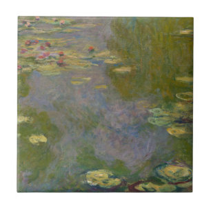 Azulejo De Cerâmica Claude Monet Lírios aquáticos, 1919