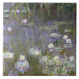 Azulejo De Cerâmica Claude Monet - lírios de água