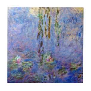 Azulejo De Cerâmica Claude Monet - Lírios Hídricos