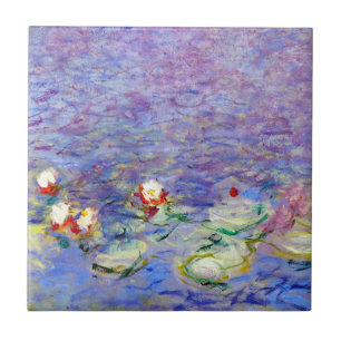 Azulejo De Cerâmica Claude Monet - Lírios Hídricos