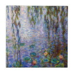 Azulejo De Cerâmica Claude Monet - Lírios Hídricos<br><div class="desc">Lírios/Ninfas por Claude Monet em 1916-1919</div>