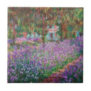 Azulejo De Cerâmica Claude Monet - O Jardim do Artista em Giverny