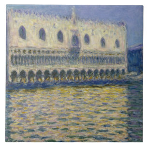 Azulejo De Cerâmica Claude Monet - O Palácio Dos Cães
