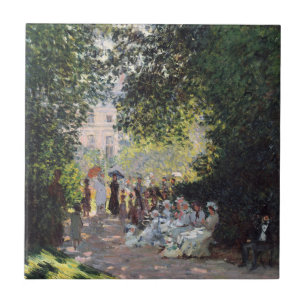 Azulejo De Cerâmica Claude Monet o Parc Monceau
