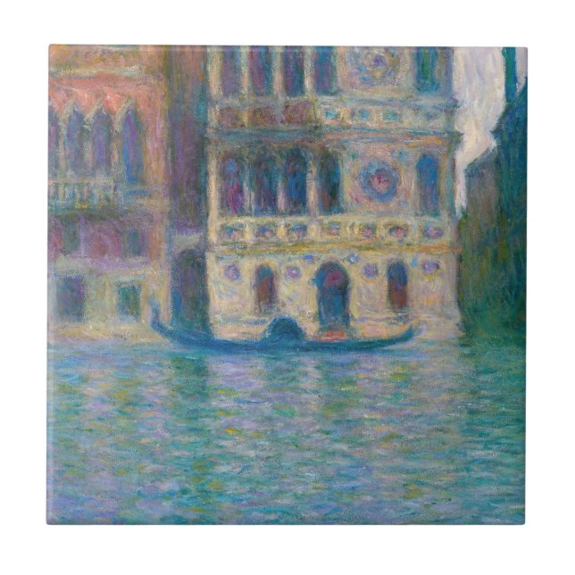 Azulejo De Cerâmica Claude Monet - Palazzo Dario (Frente)
