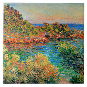 Azulejo De Cerâmica Claude Monet - Próximo de Monte Carlo,