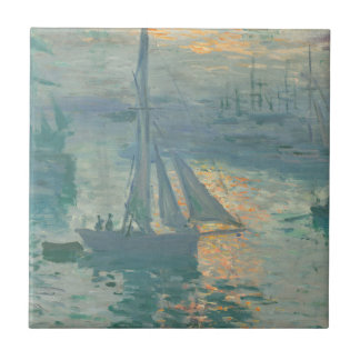 Azulejo De Cerâmica Claude Monet - Sunrise