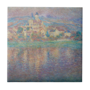 Azulejo De Cerâmica Claude Monet - Vetheuil, Sunset