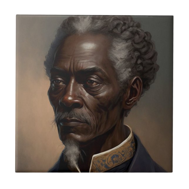 Azulejo De Cerâmica Cleon Porträt Gemälde (Frente)