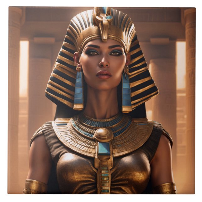 Azulejo De Cerâmica Cleópatra (Frente)