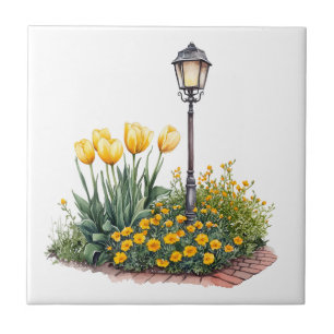 Azulejo De Cerâmica Clipart Primavera Italiana