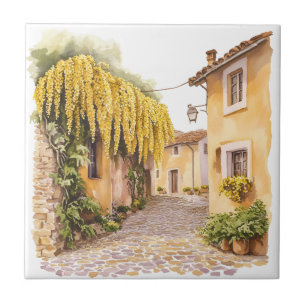 Azulejo De Cerâmica Clipart Primavera Italiana
