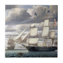 Azulejo De Cerâmica Clipper Ship Southern Cross 1851