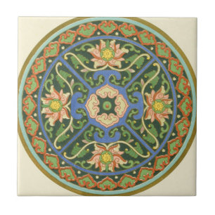 Azulejo De Cerâmica Cloisonte China Patter Asiático Oriental