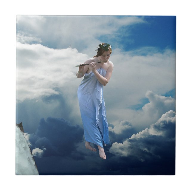 Azulejo De Cerâmica Cloud Magic (Frente)