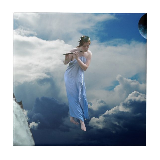 Azulejo De Cerâmica Cloud Magic (Frente)