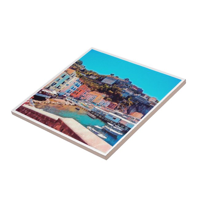 Azulejo De Cerâmica CMP005 SORRENTO, Campânia, Itália (Lateral)