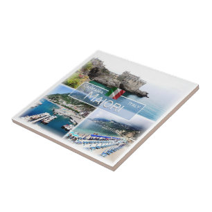 Azulejo De Cerâmica CMP012 MAIORI, Campânia, Itália,