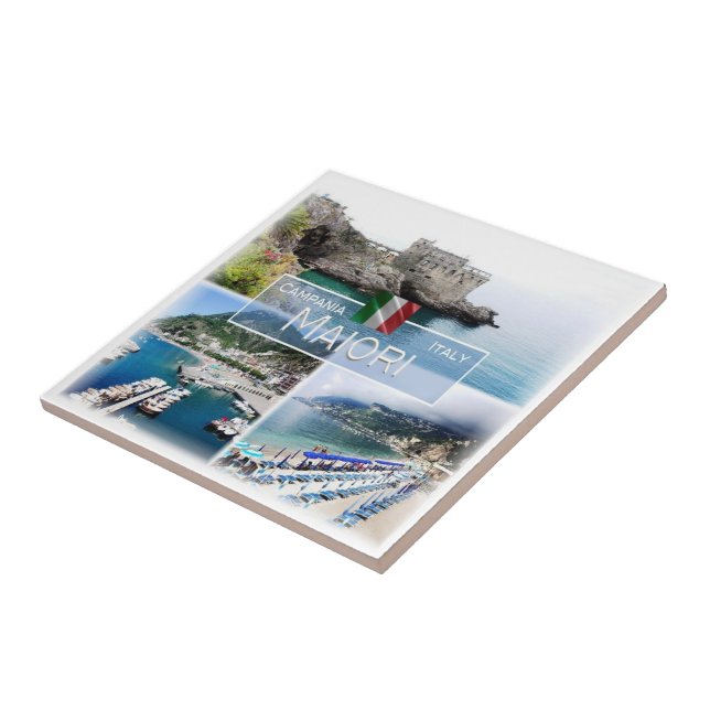 Azulejo De Cerâmica CMP012 MAIORI, Campânia, Itália, (Lateral)