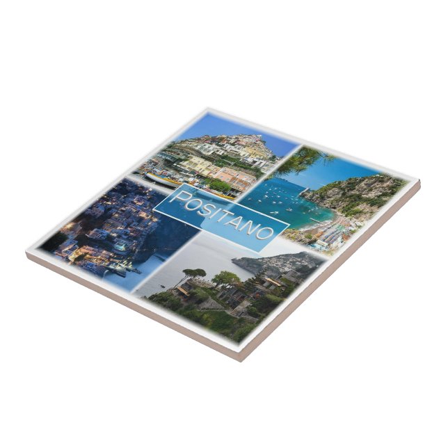 Azulejo De Cerâmica CMP033 POSITANO, AMALFI COAST, Itália (Lateral)