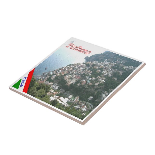 Azulejo De Cerâmica CMP045 POSITANO, AMALFI COAST, Itália (Lateral)